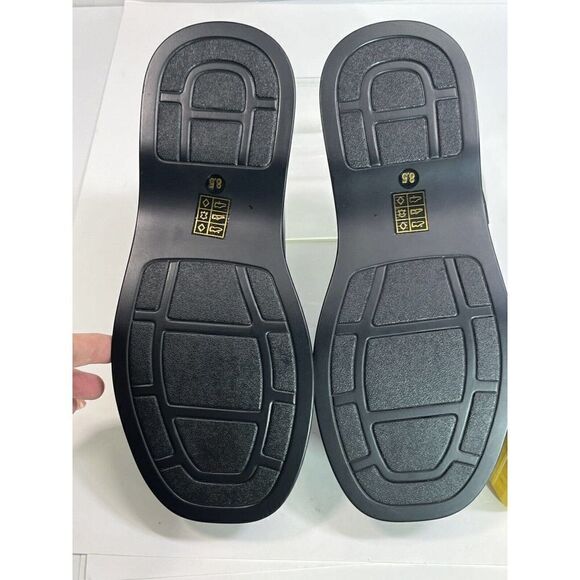 Free People x Jeffrey Campbell Black Mary Jane Platform Shoes Sz 8.5 Ichika New - Picture 8 of 15